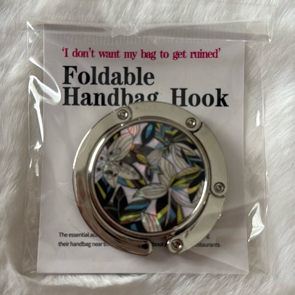 1 Foldable Handbag Hooks New - Picture 1 of 5